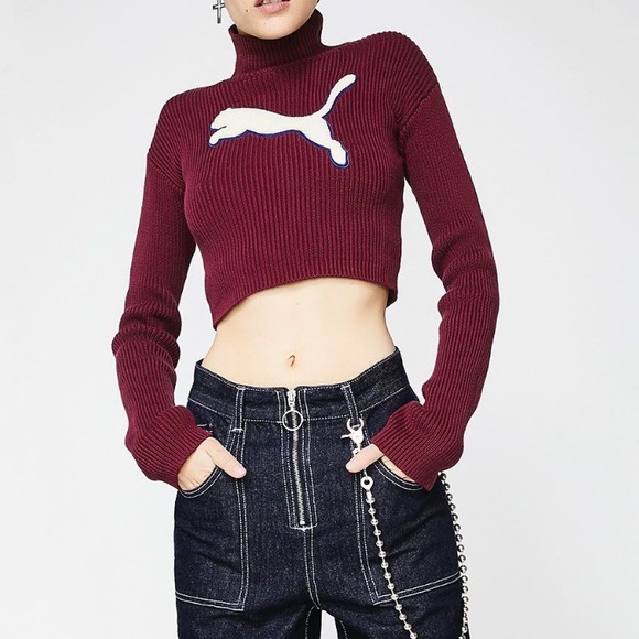 NWT Fenty PUMA long sleeve turtleneck sweater - Picture 2 of 6